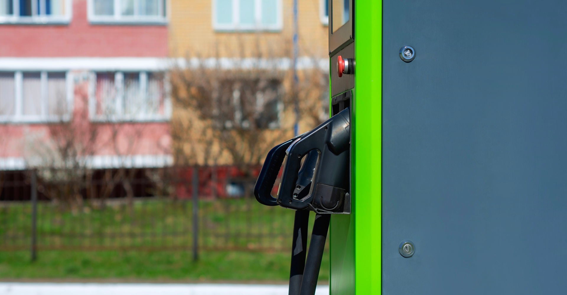 EV charging in urban area