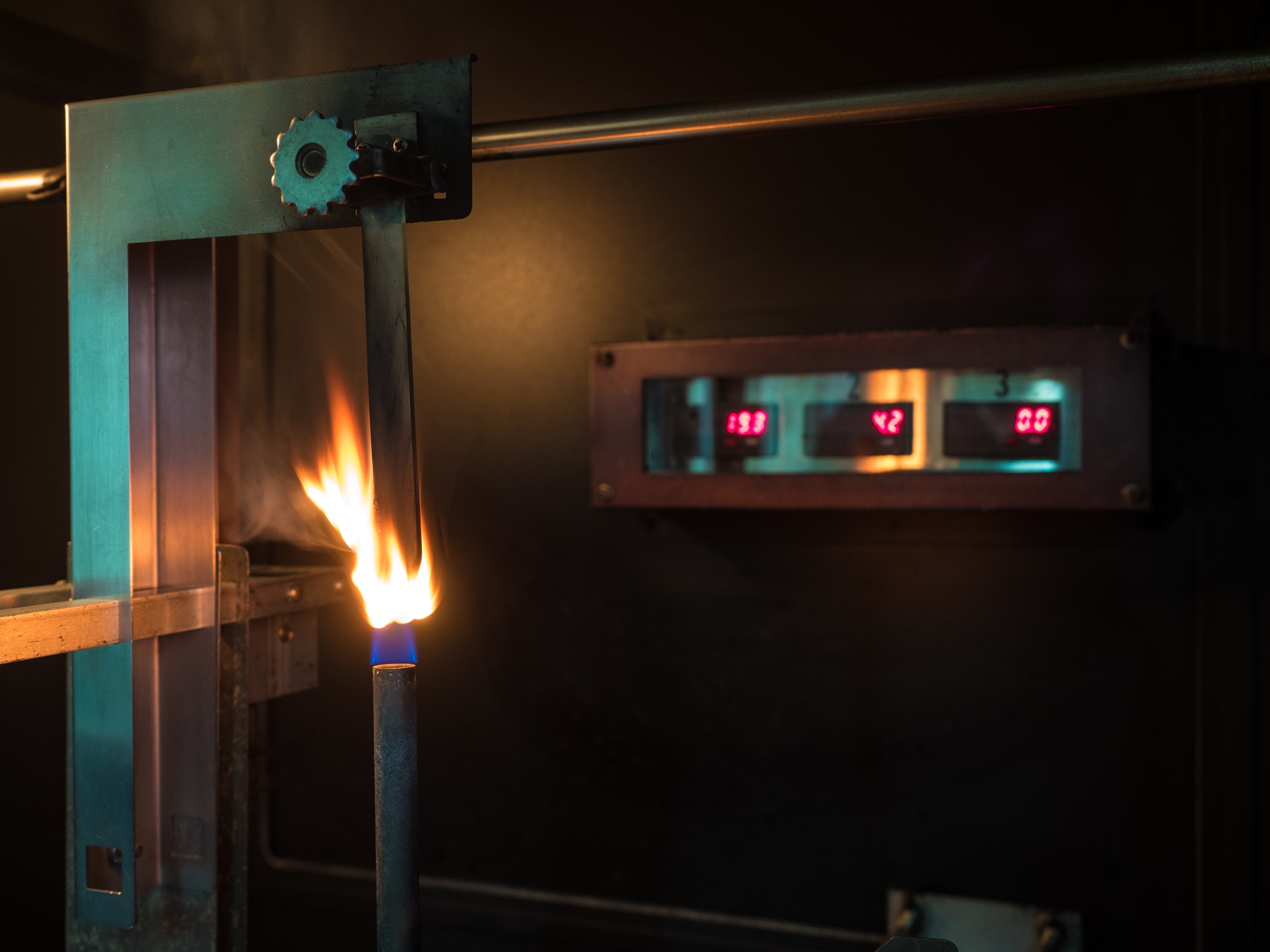 Flammability testing, Material testing, Burn testing
