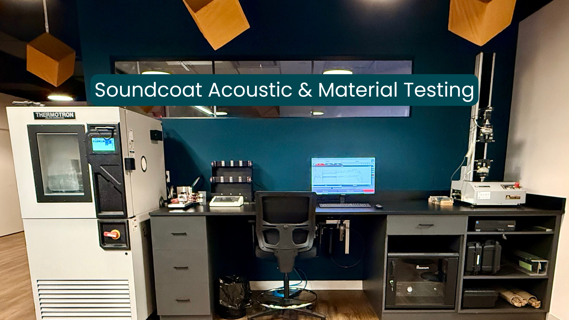 Soundcoat acoustic and material testing